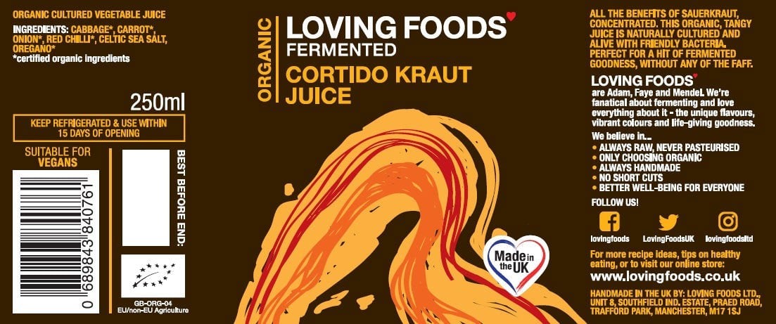 Loving Foods Fermented Vegetable Juice Mixed Case