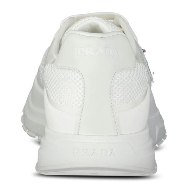Prada Prax 2.0 Fabric Sneakers White - chancefashionco