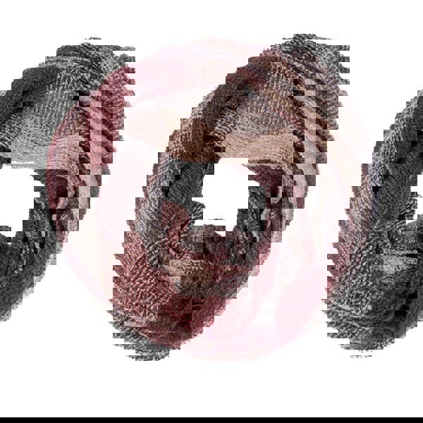 Basket Weave Lightweight Box Check Snood - Heritage Traditions