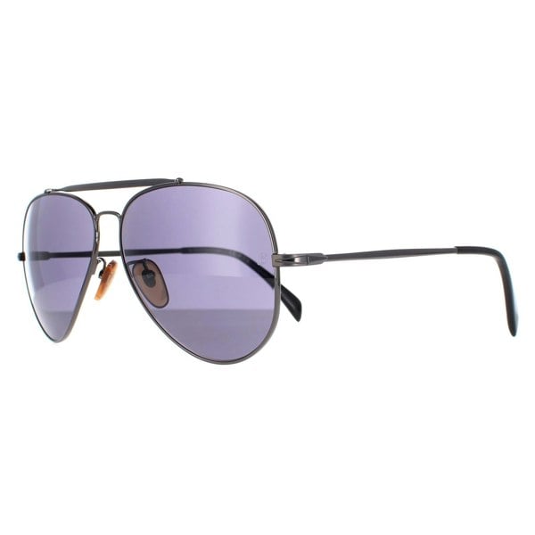 David Beckham Sunglasses DB1004/S V81 M9 Dark Ruthenium Grey Grey Polarized