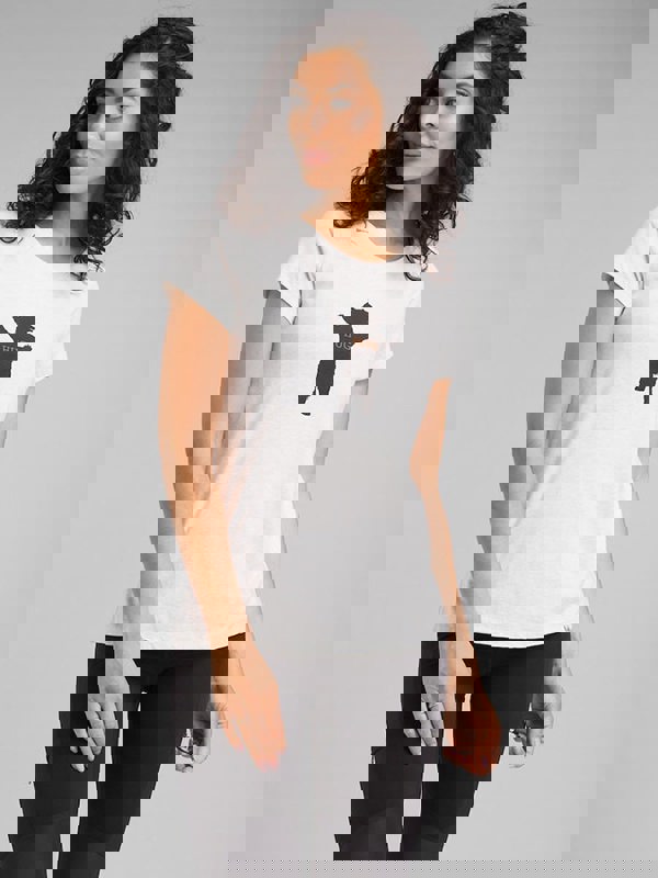 Prana Graphic Women's Top - White Bear