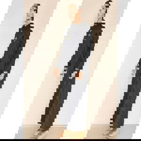 110_thobe_Black_L - 56, 110_thobe_Black_M - 54, 110_thobe_Black_S - 52, 110_thobe_Black_XL - 58, 110_thobe_Black_XXL - 60