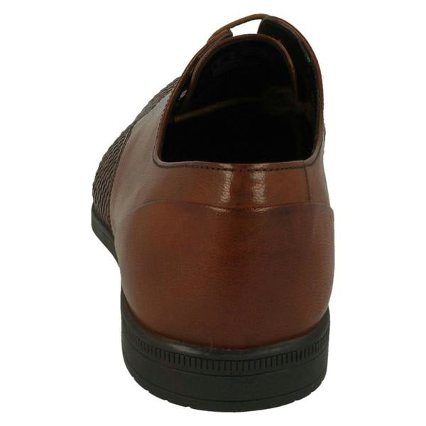 Clarks Mens Clarks Stylish Lace Up Shoes Bampton Weave