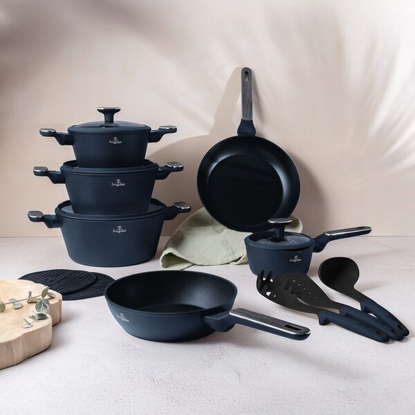 Berlinger Haus 15 pcs cookware set Berlinger Haus BH8382 Deep Sea