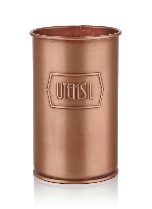 Rozi Copper Utensil Holder