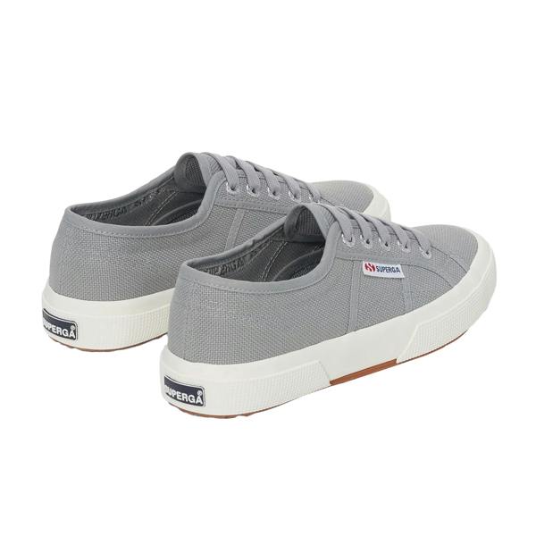 Superga Unisex Adult 2750 Cotu Classic Vegan Trainers - Mid Grey/Avorio - 