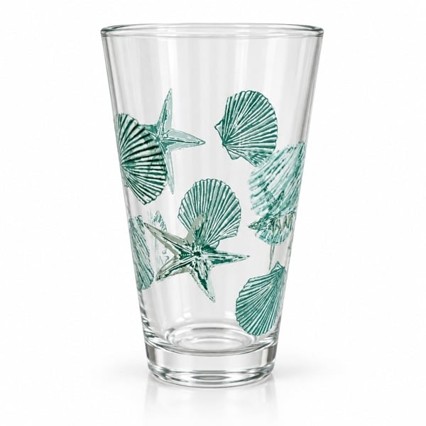 Crystalline Patterned Tumbler Glasses