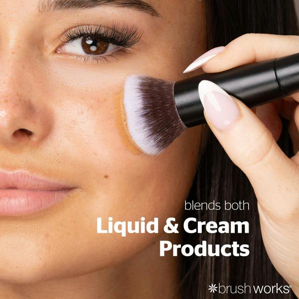 Brushworks No. 2 Buffing Foundation Brush