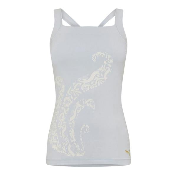 Puma Womens/Ladies Vintage Floral Vest Top - White - 