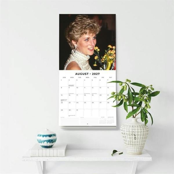Princess Diana Calendar 2027, Wall Calendars, Month To View, History & Literature, Gift