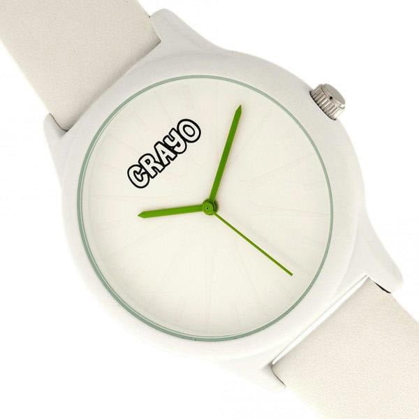 Crayo Splat Unisex Watch - White - CRACR5301
