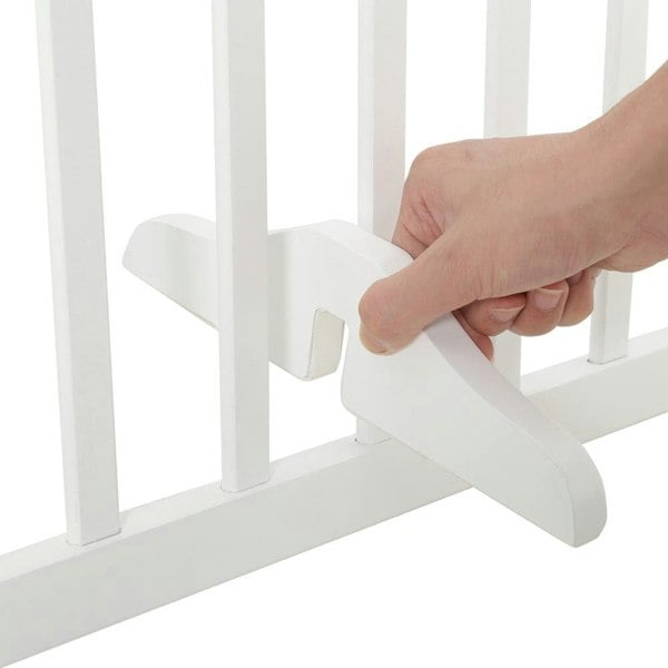 Foldable Freestanding Pet Gate 3 Panels 4 Panels Safety Fence Pet Supplies Living and Home