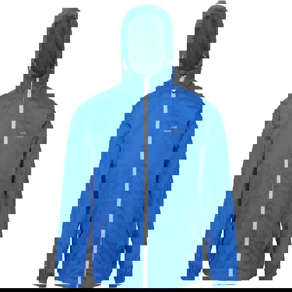 Regatta Mens Pack It III Waterproof Jacket - Oxford Blue - 