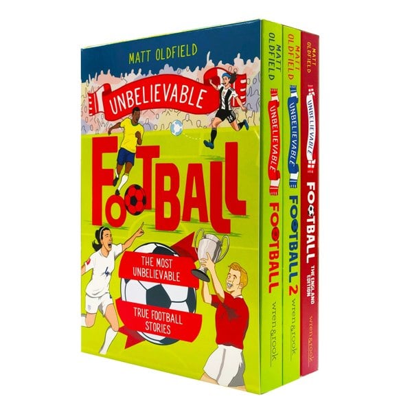 Unbelievable Football True Stories 3 Books Collection Box Set By Matt Oldfield