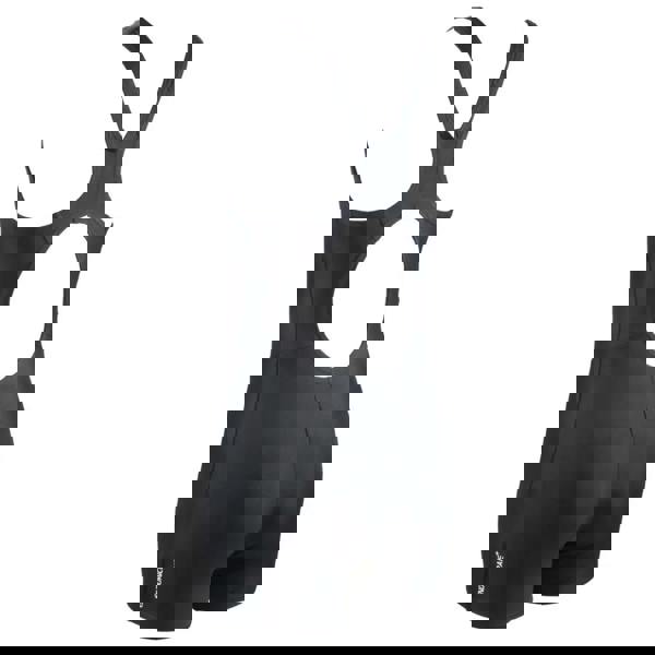 Black Speedo Girls Essential Endurance Plus Legsuit with rear cutout bib shorts