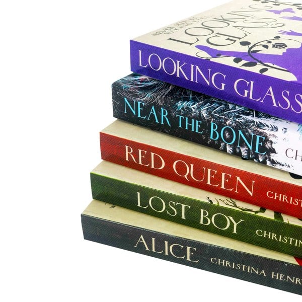 Christina Henry Chronicles of Alice 5 Book Set (Near the Bone, Looking Glass, Red Queen & more