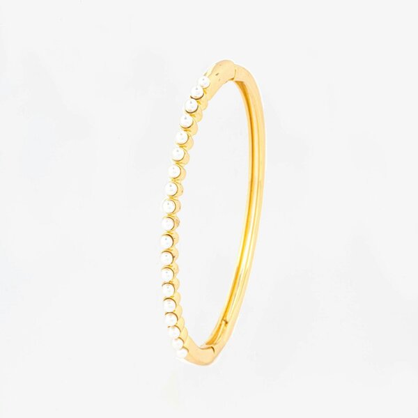 Uchi & Soto Shinju Gold Pearl Bangle