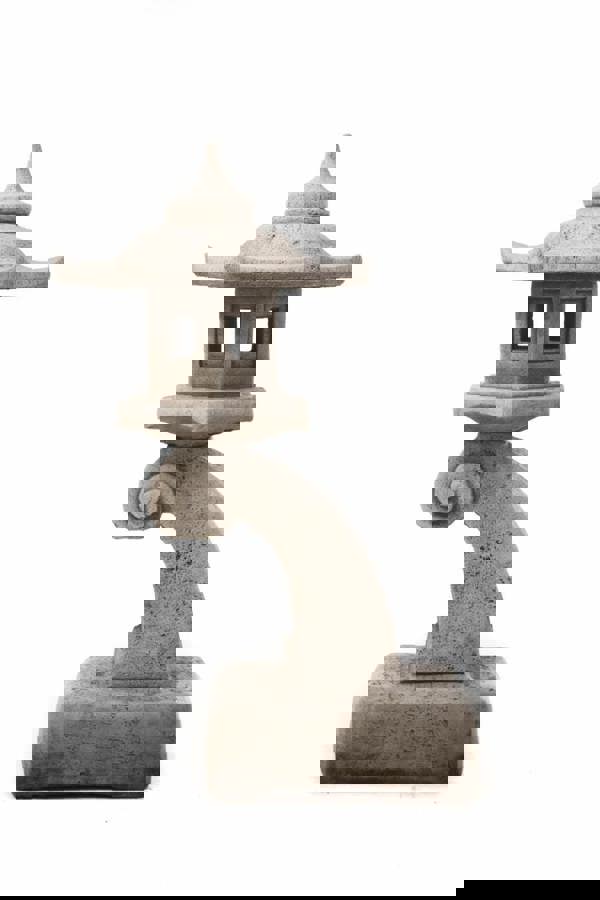 Stone Cast Cantilever Pagoda for the Garden