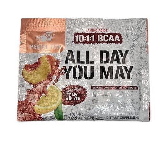 5% Nutrition AllDayYouMay - Legendary Series, Peach Tea - 17.2g (1 serving)