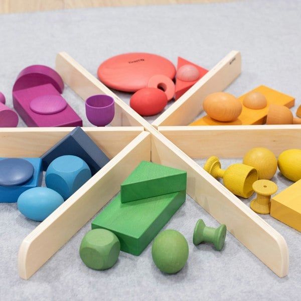 tickit Discovery Glow Table & Wooden Divider Set