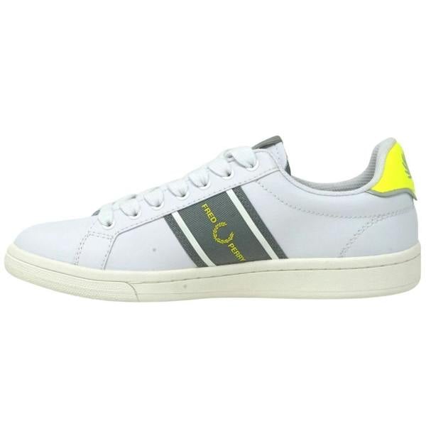 Fred Perry Womens/Ladies Leather Trainers - White - 