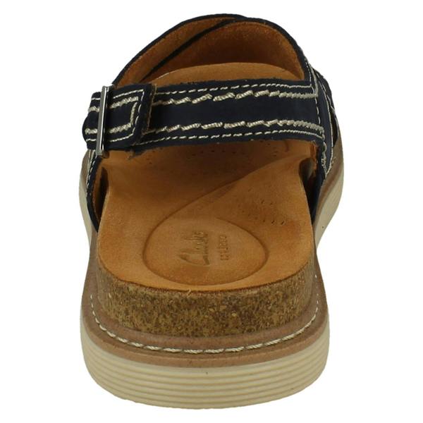 Clarks Ladies Clarks Flat Buckle Fastening Summer Sandals Arwell Sling
