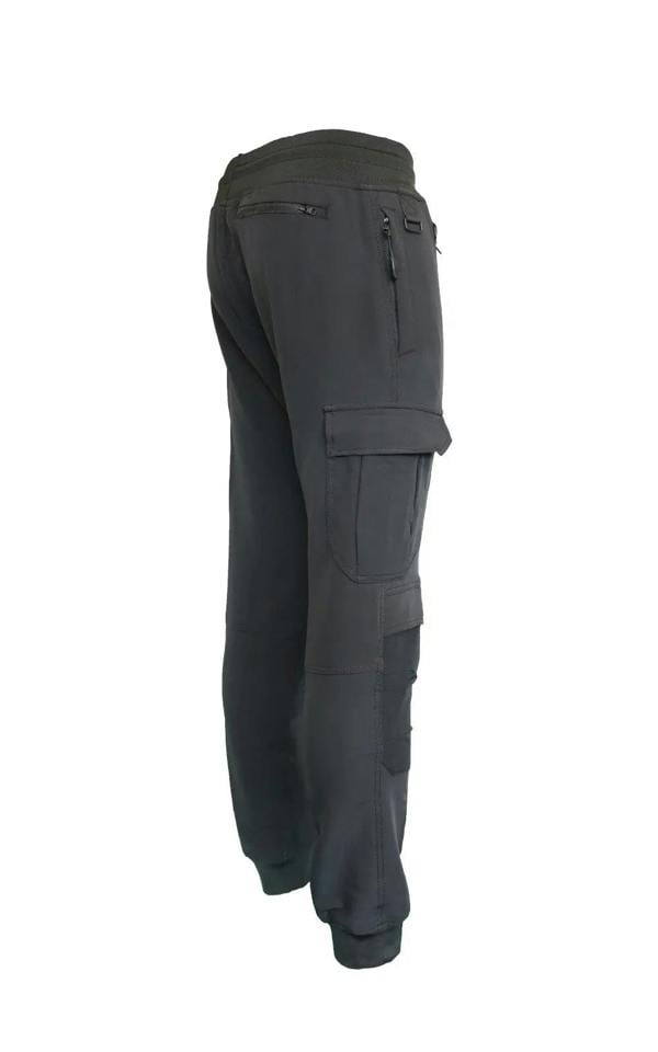 Slim Fit Stretch Work Jogger With Knee Pad Pockets - Hi-Vis Trousers