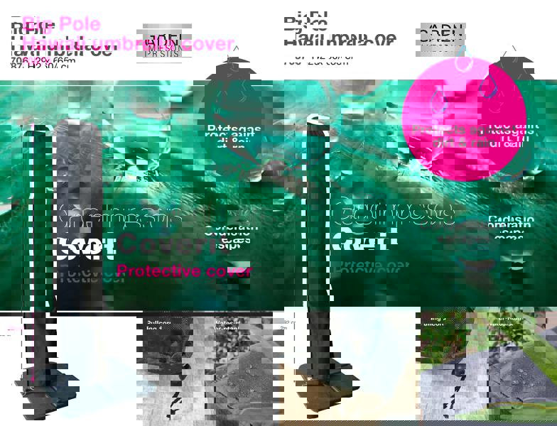 Coverit Large Cantilever Parasol 300cm x 60/65cm