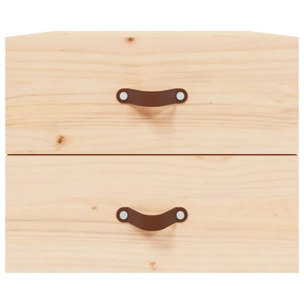 Berkfield Wall-mounted Bedside Cabinets 2 pcs 50x36x40 cm