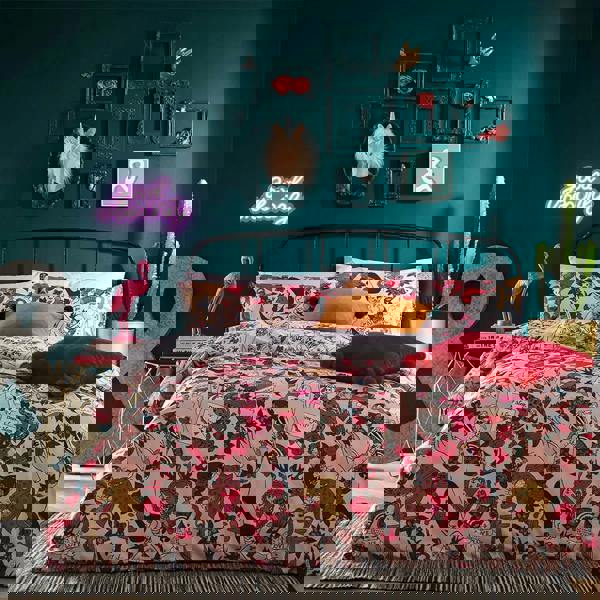 Furn Inked Tattoo Duvet Cover Set - Blush