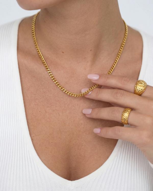 Elk & Bloom Dainty Chain 14K Gold Choker Necklace