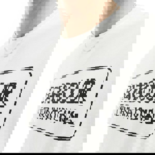 Barbour International Essential Large Logo T-Shirt White