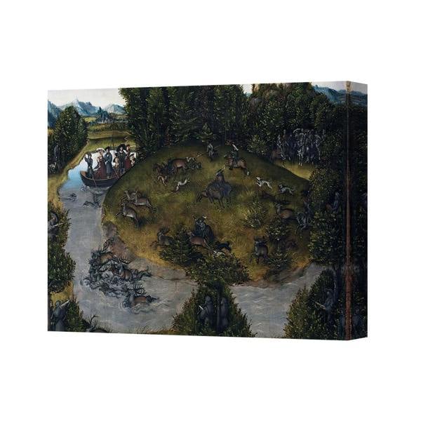 Benjamin Tate Design Medieval Battle Scene On Canvas Wall Art Print 4371