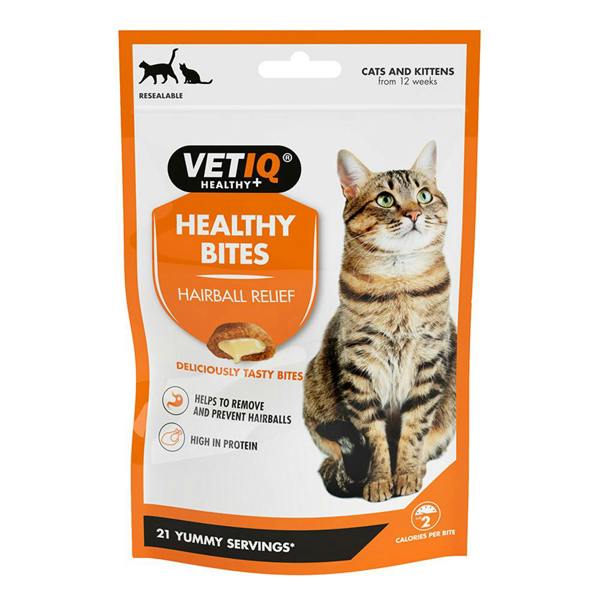 Mark & Chappell M&C Cat Healthy Bites Hairball Remedy 65g (1 Pack)