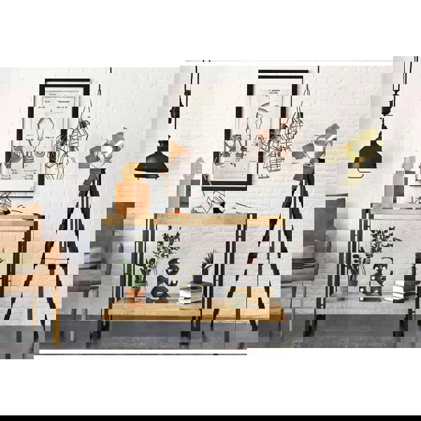 IH Design Console Table Herica Industrial Vintage