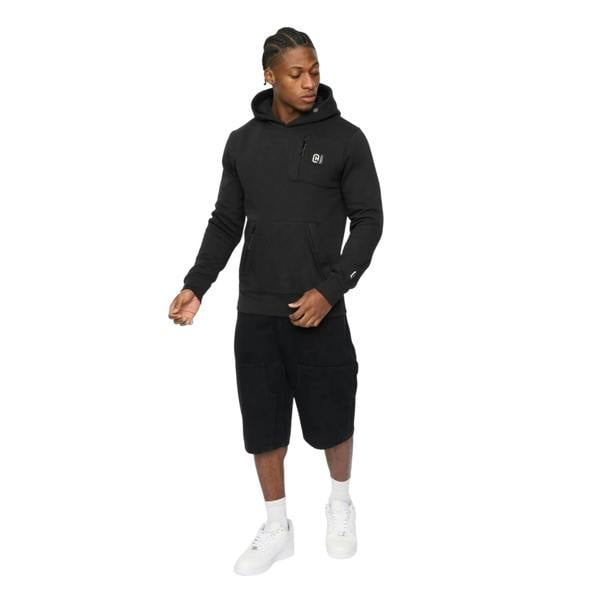 Crosshatch Mens Portville Hoodie - Black - 