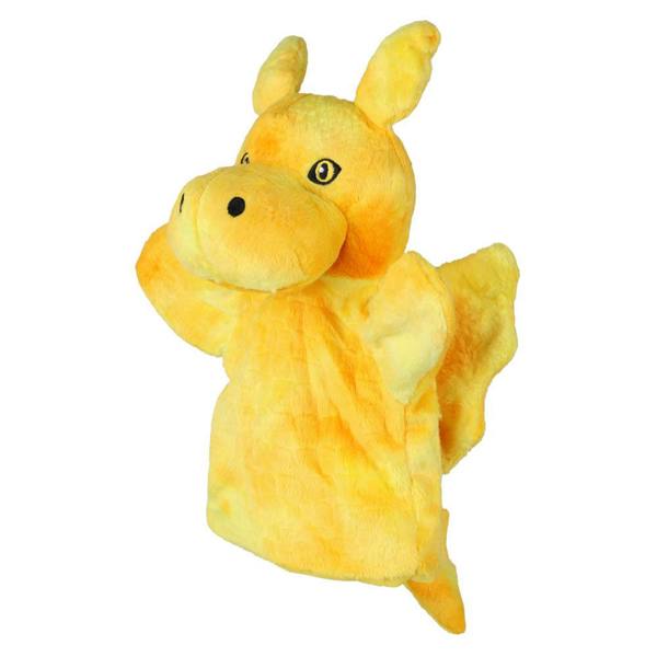 The Puppet Company Dragon (yellow) - ECO Puppet Buddies