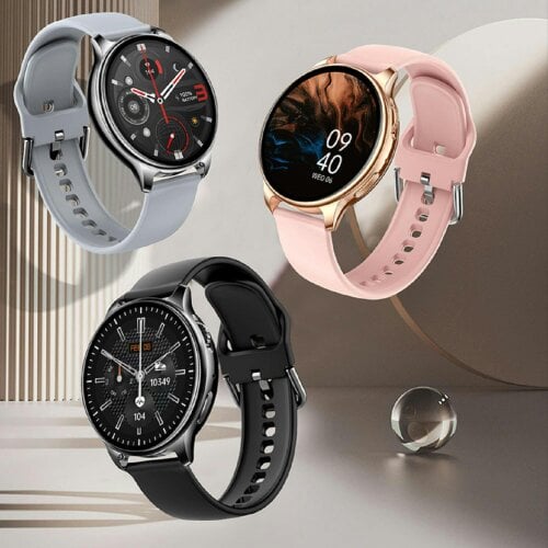 Karen M Smartwatch 1.32" TFT HD Display, IP67, 260mAh, BLE5.0, Heart Rate, BT Calls, Fitcloud Pro