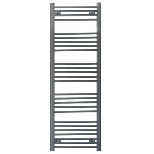 600mm-x-1400mm-Anthracite-Grey-Heated-Bathroom-Towel-Rail-Radiator-For-Central-Heating-Elegant-Designer-In-UK