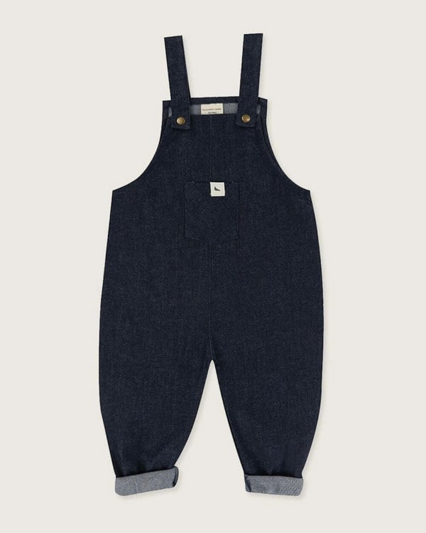 Navy Denim Dungarees - image 1