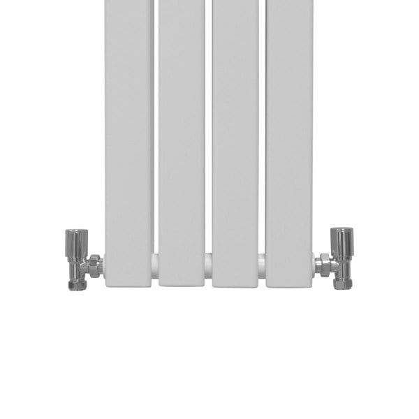 Designer Flat Panel Radiator - Gloss White (1800mm x 280mm)