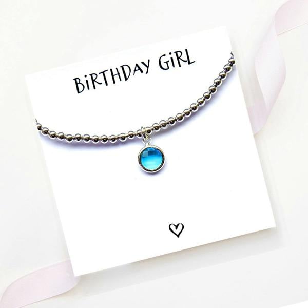 Aye Do Gifts Birthday Girl Charm Bracelet & Gift Card