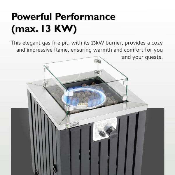 Tepro Topeka Gas Fire Pit