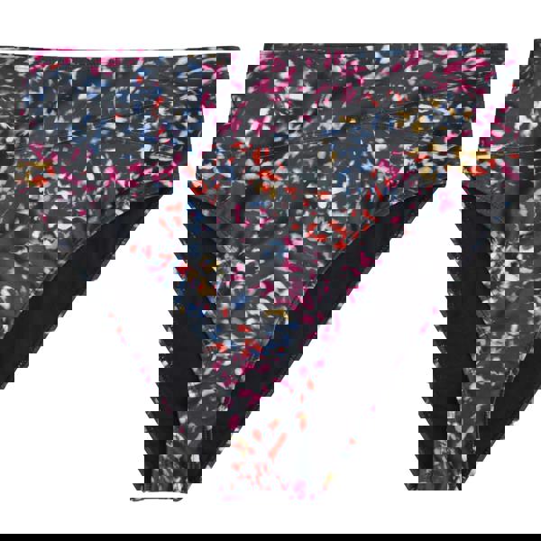 Animal Womens/Ladies Bondi Patterned Bikini Bottoms - Jet Black - 