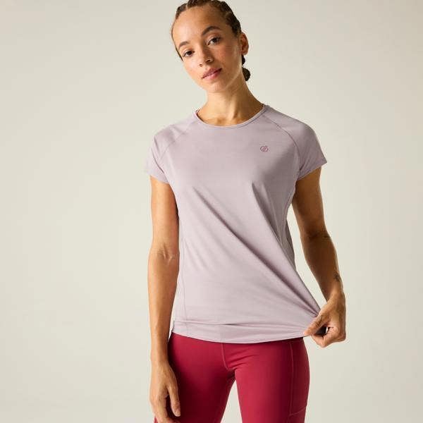Dare 2B Womens/Ladies Corral T-Shirt - Mauve Shadow - 
