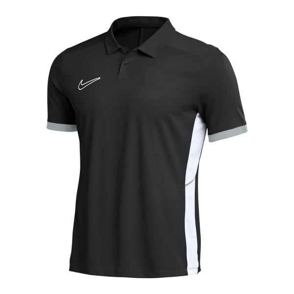 Nike Mens Dri-Fit Academy 25 Short-Sleeved Polo Shirt - Black - 
