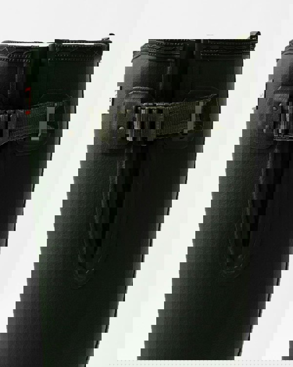 Hunter Balmoral Side Adjustable 3mm Neo Lined Tech Sole Mens Tall Boot - Dark Olive