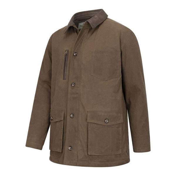 Hoggs of Fife Balerno Waxed Canvas Barn Coat