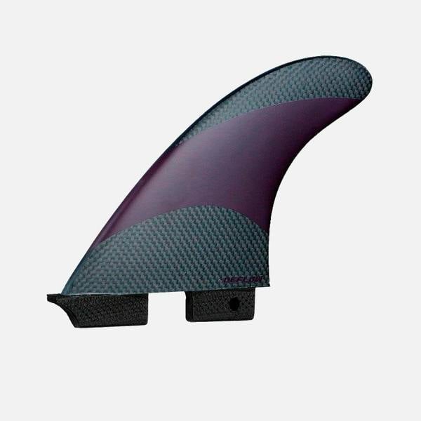 Deflow Surf Deflow Fusion Thruster fins - cherry - twin tab - L