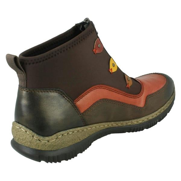 Rieker Ladies Rieker Ankle Boots N3277